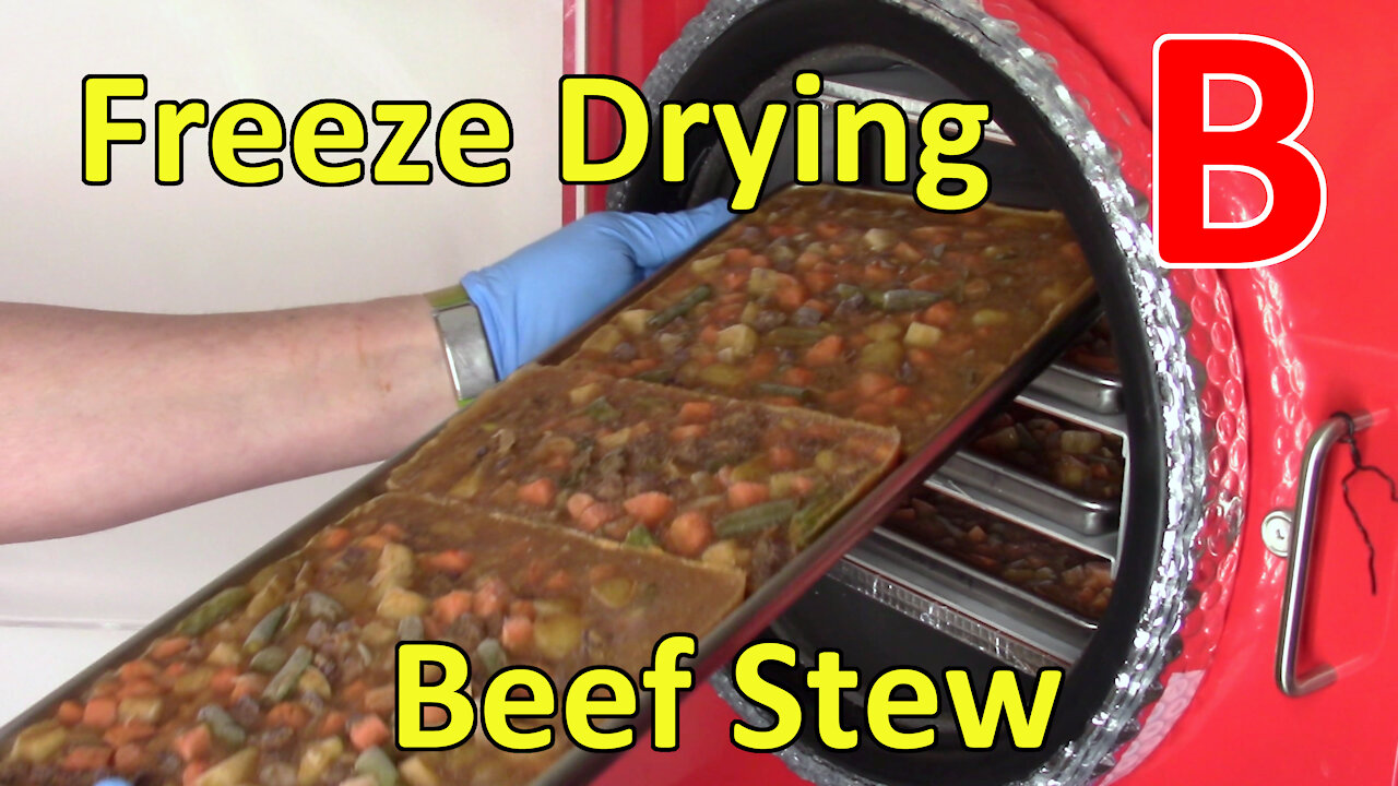 Making & Freeze Drying Beef Stew