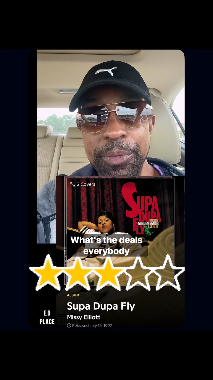 Missy Elliott Super Duper fly album 1997. Three stars did I get it right? #albumreview #shorts