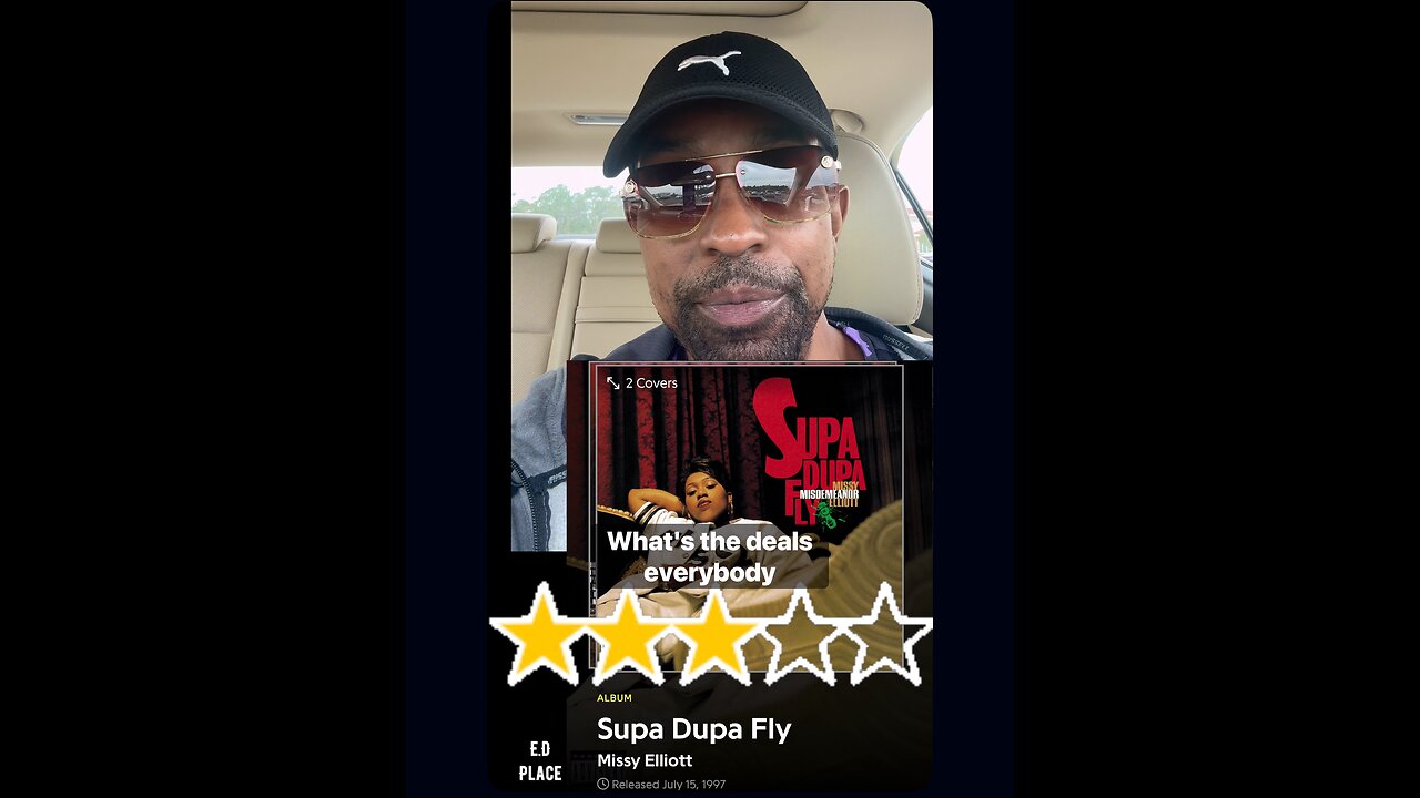 Missy Elliott Super Duper fly album 1997. Three stars did I get it right? #albumreview #shorts
