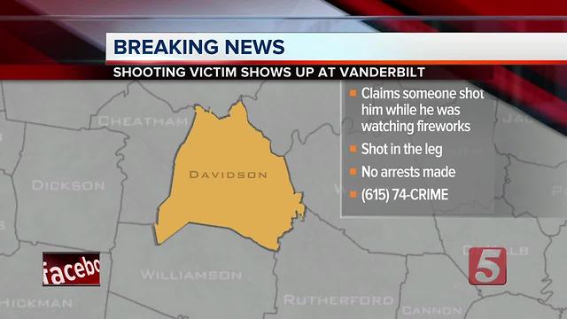 Man Hit By Bullet While Watching Fireworks In Nashville