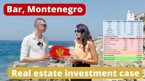 Is Bar the next Montenegro real estate investment destination? A case study with numbers