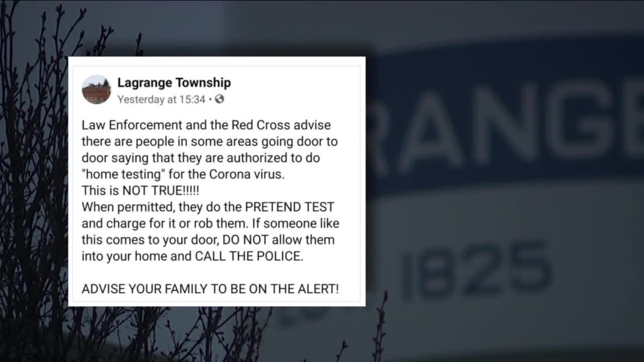 Lorain Co deputies warn of fake coronavirus posts and scams