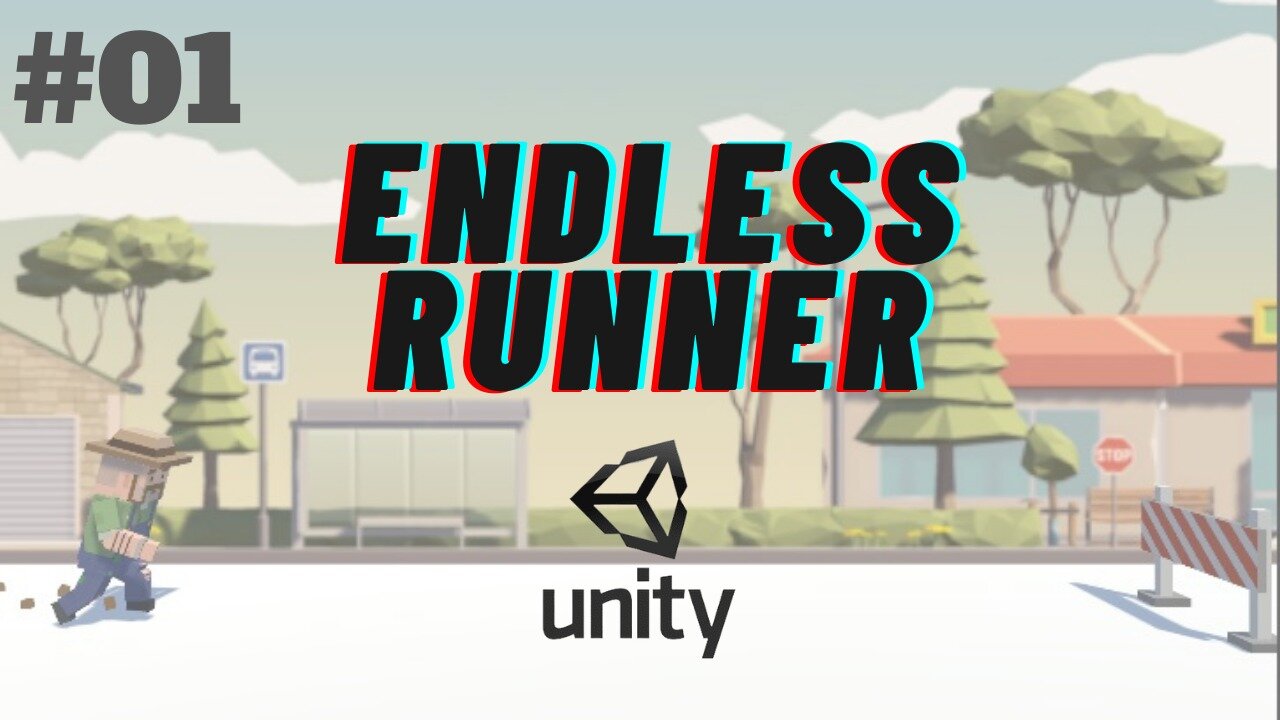 UNITY TUTORIAL - CRIANDO UM ENDLESS RUNNER #1: Fazendo o player pular com rigidBody