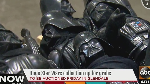 Star Wars memorabilia auction in Glendale