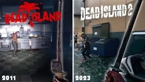 Dead Island 2 vs Dead Island 1 Katana fight Comparison