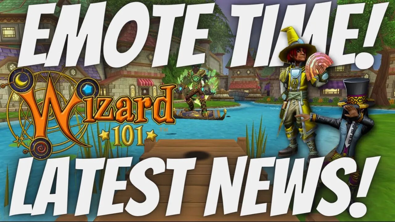 💃 EMOTE EXTRAVAGANZA! Wizard101 & Pirate101 News!