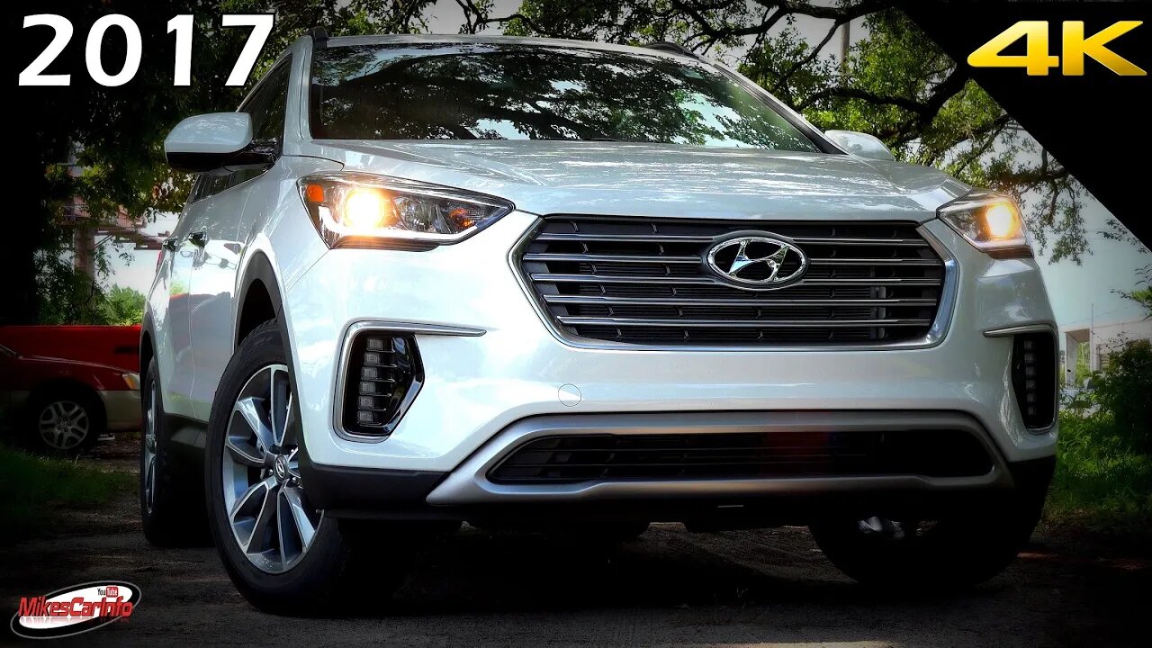 2017 Hyundai Santa Fe SE - Ultimate In-Depth Look in 4K