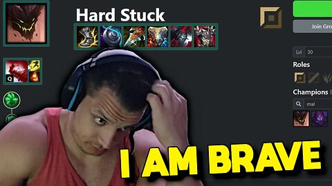 Tyler1 Hard Stuck Malphite | Ultimate Bravery Challenge