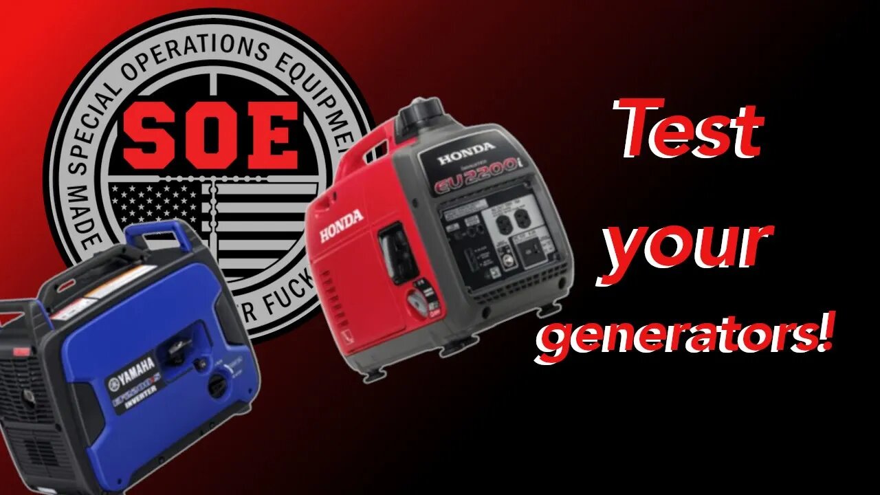 Know if your equipment is working! #honda #hondagenerator #generator #generatorrepair #yamaha