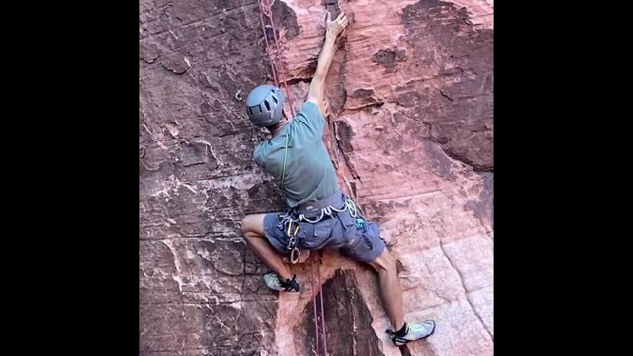 Red Rock TR Climbing Beta Series E22: Gnat Man Crag: Jonnold Arete (5.10d)