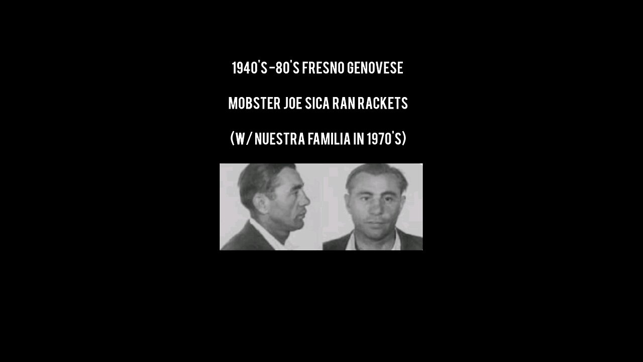 NY Genovese Control to Nuestra Familia to Bulldogs - Short History of Organized Crime - Fresno