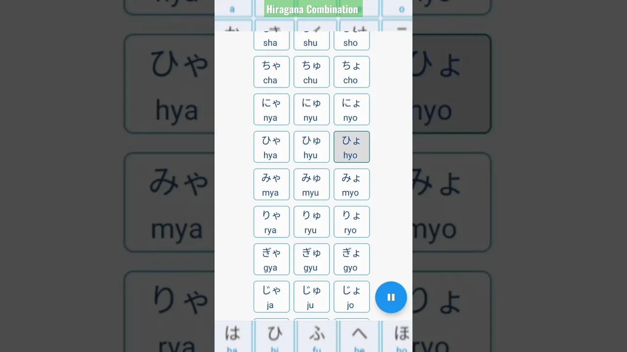 Japanese Hiragana Alphabet Writing ✍️ Practice Combinations Vowels