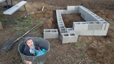 We installed a cender block raised garden bed why we choose cender block over other options.