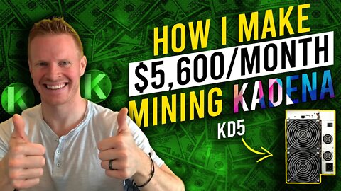 Making $187/day with my KD5 Miners mining Kadena