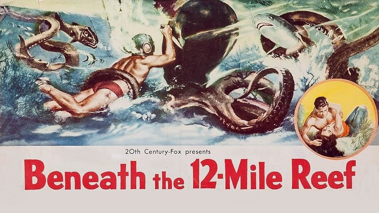 Beneath The 12-Mile Reef (1953) Robert Wagner, Terry Moore, Gilbert Roland