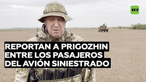 Reportan que el jefe del grupo Wagnerestaba entre los pasajeros del avión siniestrado