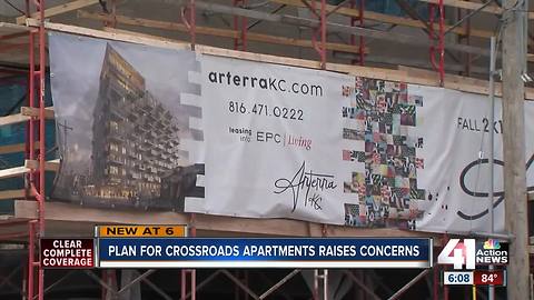 Crossroads could get 14-story apartment building