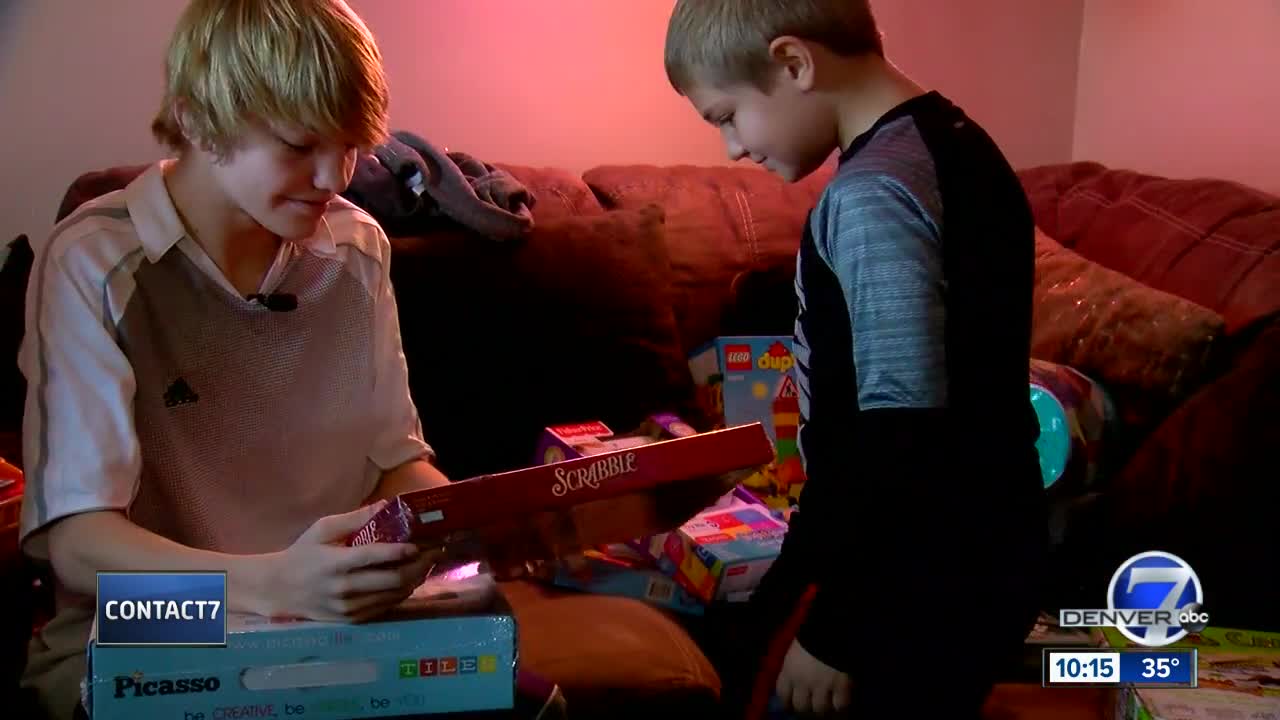 Firefighters, Salvation Army make Christmas bright for Arvada family