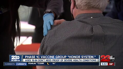 23ABC IN-DEPTH: Vaccinations under the "Honor System" as residents don't need to provide proof of medical conditions