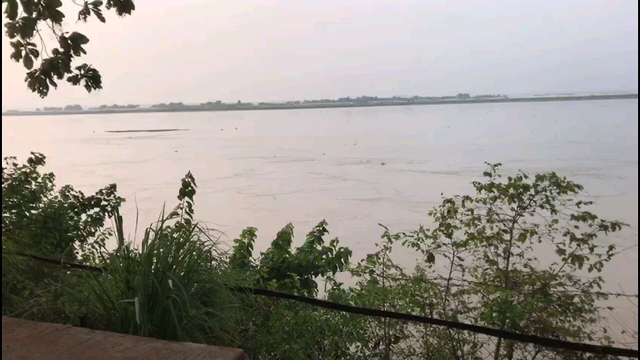 View From A Riverside Resort