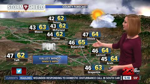 Rain and snow headed to Kern County Thursday night