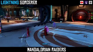 SWTOR Lightning Sorcerer PvE - Playing Through Mandalorian Raiders