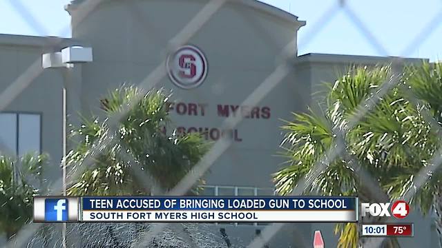 Student brings gun to school