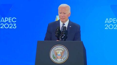 At APEC In California, Biden Says Gov. Gavin Newsom "Can Have The Job I'm Looking For"