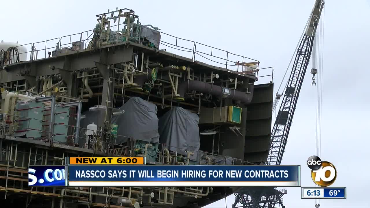 NASSCO starts new Navy work, says it will hire