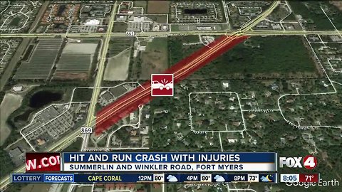 Hit and run crash Sumerlin road Fort Myers