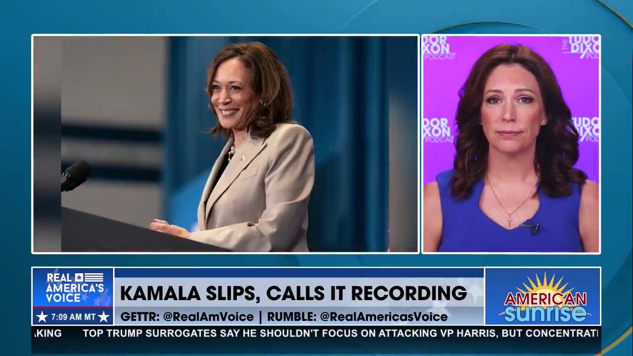 Tudor Dixon Slams Kamala Harris For Ditching Bibi's Congressional Speech For A Sorority Event