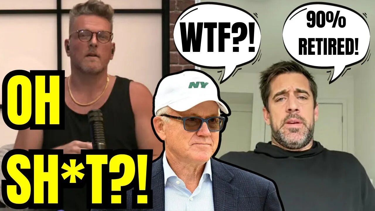 Packers Jets Aaron Rodgers TRADE WAS DONE! UNTIL Rodgers RETIREMENT REVEAL on Pat McAfee Show!