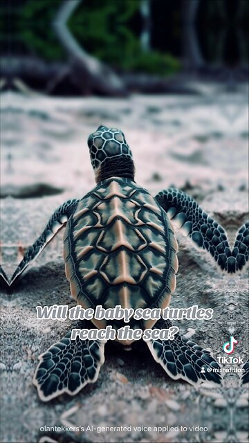 Baby Sea Turtles Need the Sea
