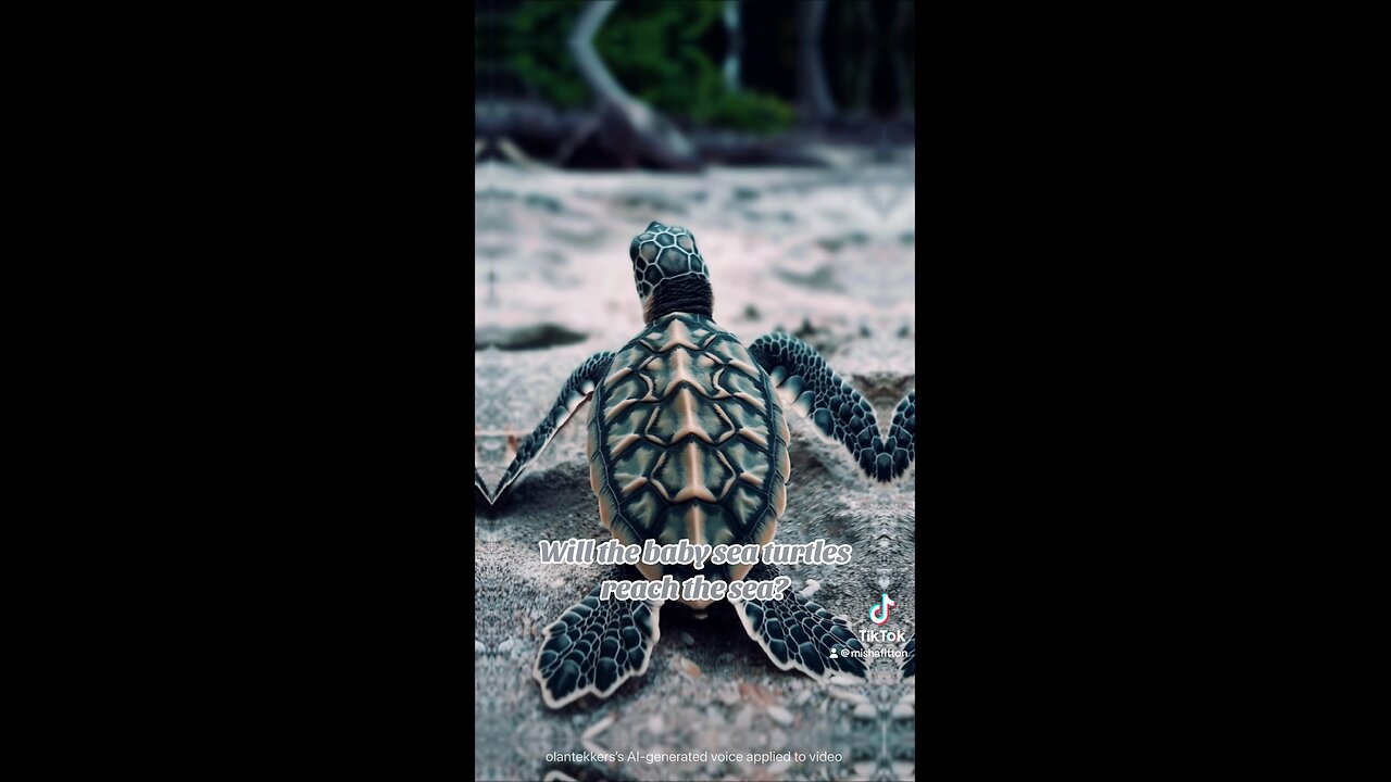 Baby Sea Turtles Need the Sea