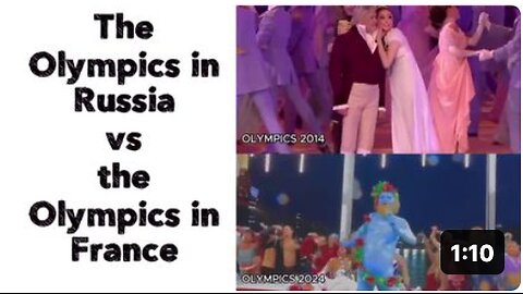 The Olympics in Russia vs the Olympics in France