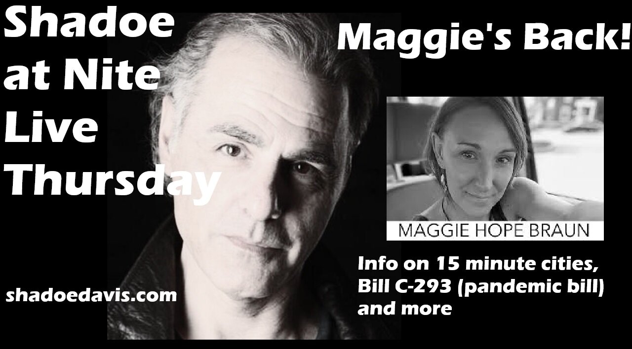 Sept. 19th/2024- Guest Maggie Hope Braun (smart cities, Bill C-293, more)