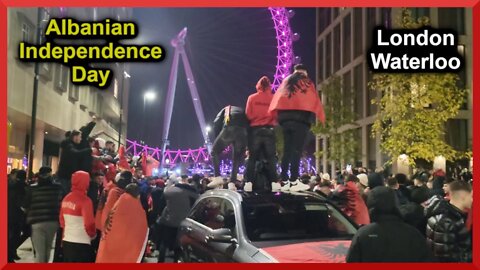 Albanians take over Waterloo | FULL FOOTAGE | 29th November 2022