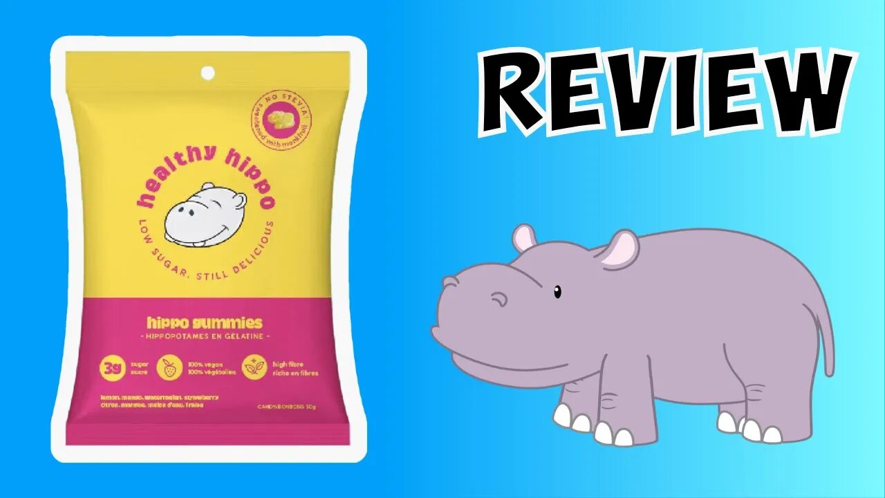 Healthy Hippo Monk Fruit Gummies review