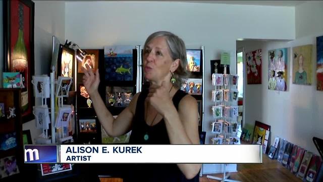 Artist bringing smiles with her whimsical creations