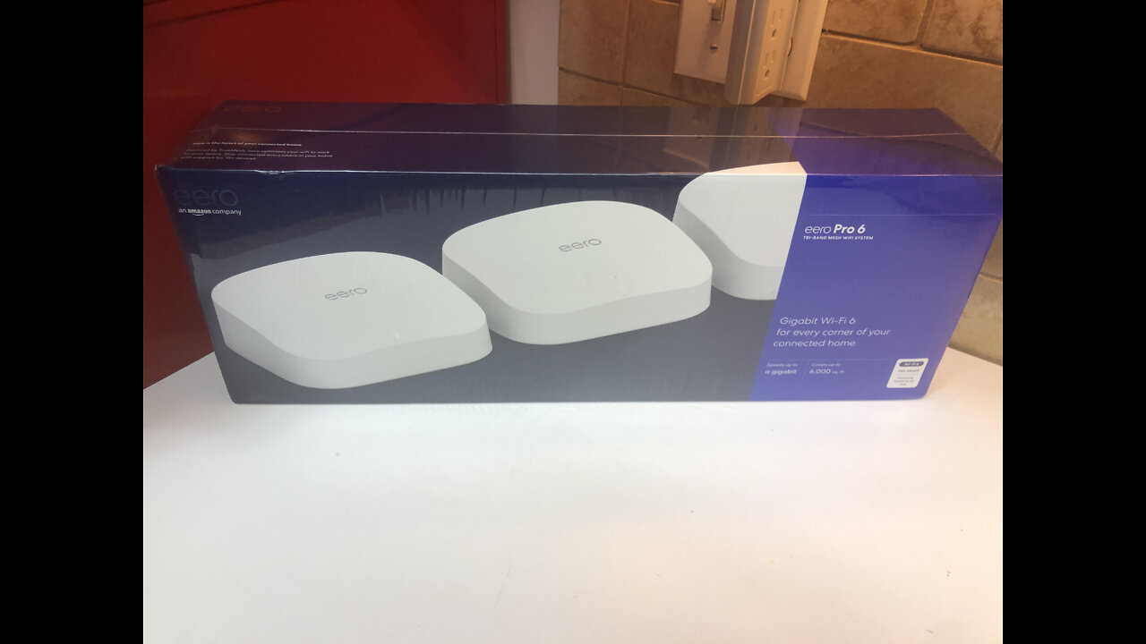 eero Pro 6 AX4200 Wi-Fi 6 Tri-Band Gigabit Mesh System (3-Pack) B&H EEP6AX42003P B085VNCZHZ amazon