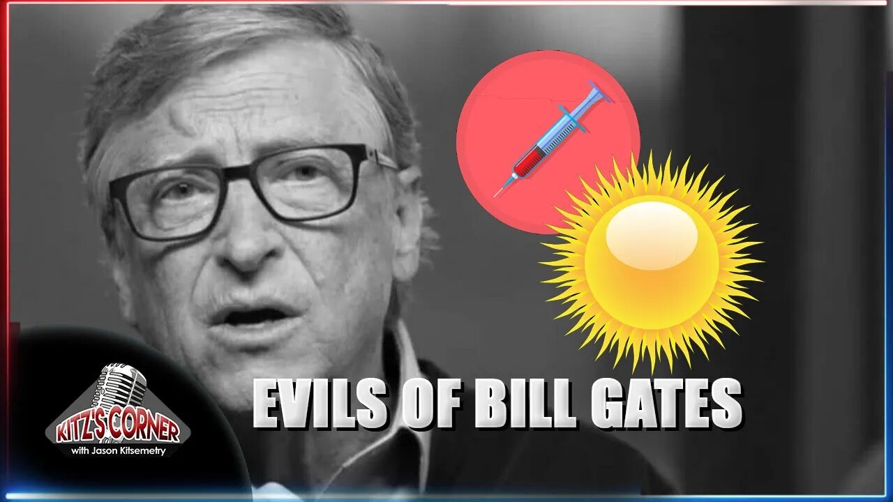 Sinister Bill Gates wants to remove sunlight from atmosphere