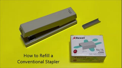 How to Replace the Staples in a Standard Stapler