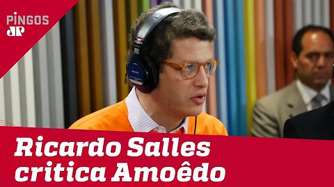 Salles: Quem não reza cartilha do Amoedo é boicotado