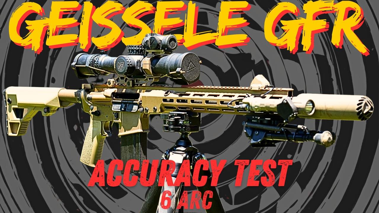 Geissele GFR ACCURACY TEST: All 4 Hornady Factory 6 ARC Loads