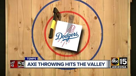 Axe throwing hits the Valley!