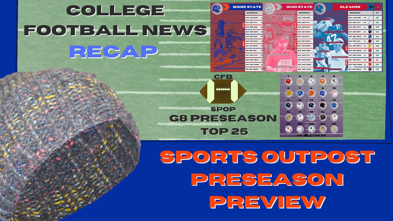 SpOp G8 Top 25, Ole Miss, Ohio State, Boise Predictions & X New Block- 2024 Preseason Pt. 5