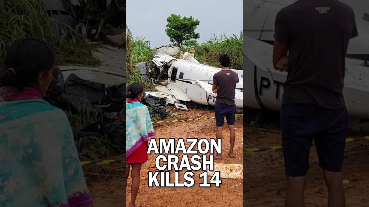 14 killed in Amazon plane crash