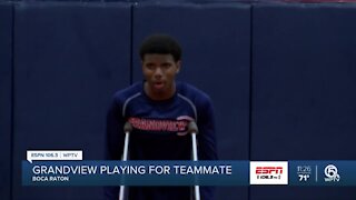 Grandview Prep playing for fallen senior
