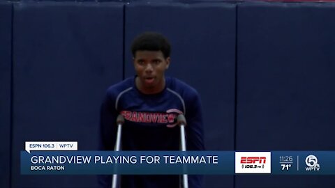 Grandview Prep playing for fallen senior