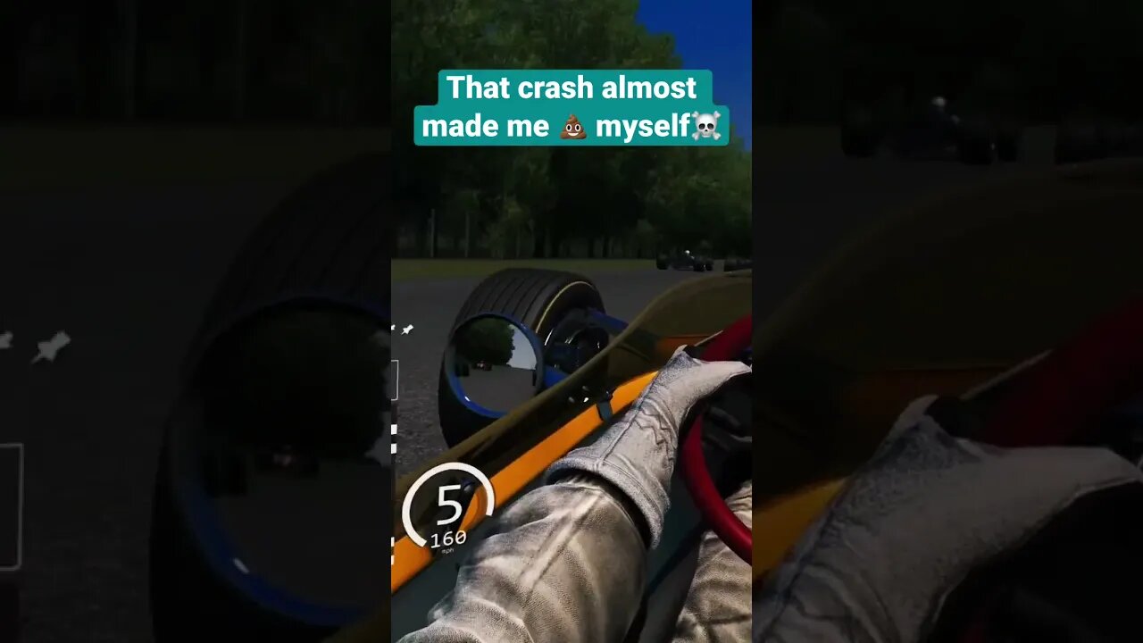 Their Crash Almost Took Me Out😠#shorts #assettocorsa #vr #simracing #f1